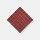 Search for stewart plaid napkins Red