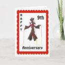 Search for ninth wedding anniversary cards Happy