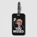 Search for donald luggage tags Politics