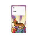 Search for dachshund lover return address labels Cute