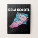 Search for axolotls puzzles Salamander