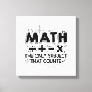 Search for math canvas prints Science