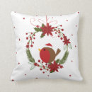Search for robin christmas cushions Holly