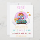 Search for unicorn 3rd birthday invitations Stars