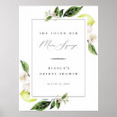 Search for lemon bridal shower posters Elegant