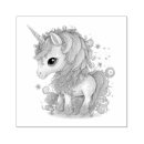 Search for unicorn rubber stamps Cute