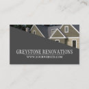 Search for renovation business cards Construction