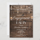 Search for mason jar engagement party invitations Wood