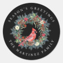 Search for red cardinal stickers Elegant