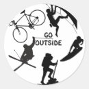 Search for go outside stickers Hiking