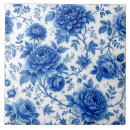 Search for cobalt blue tiles Vintage