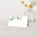 Search for eucalyptus wedding place cards Script