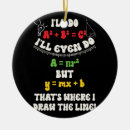 Search for mathematics christmas tree decorations Funny