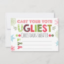 Search for ballot template Christmas party