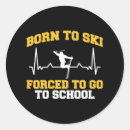Search for ski school stickers Funny