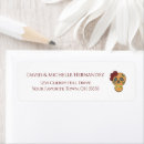Search for sugar skull return address labels Cinco de mayo
