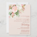 Search for pink champagne wedding invitations White