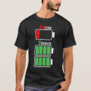 Search for battery charge tshirts Low