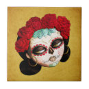 Search for mexican day of the dead tiles Calavera