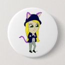Search for anime cat badges Kitty