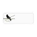 Search for black crows return address labels Corvid