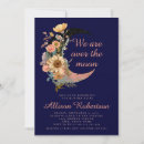 Search for we are over the moon invitations Modern