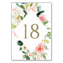 Search for peach flower wedding table cards Greenery