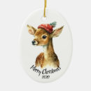 Search for vintage deer christmas tree decorations Animal