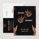 Search for rock roll save the dates Black