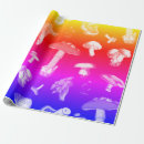 Search for cute mushroom wrapping paper 70s