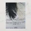 Search for black feathers postcards White
