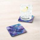 Search for purple coasters Watercolor
