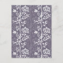 Search for deep purple postcards Elegant