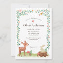 Search for fawn baby shower invitations Forest