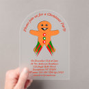 Search for gingerbread man christmas invitations Happy