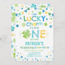 Search for lucky charm invitations St patrick's day