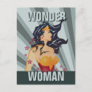Search for super stars postcards Wonder woman