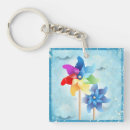 Search for pinwheel key rings Colourful