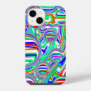 Search for red and white lines iphone cases Abstract