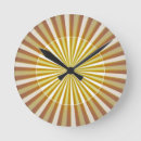 Search for sunburst clocks Yellow