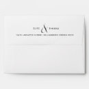 Search for art deco envelopes Pre printed return address
