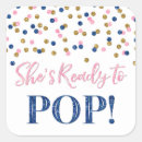 Search for blue gold baby shower stickers Boy or girl