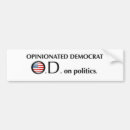 Search for opinions bumper stickers Democrat