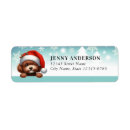 Search for poodle return address labels Puppy