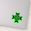 Search for irish symbols stickers St patricks day