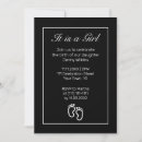 Search for feet gender reveal invitations Simple