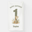 Search for happy 1st birthday banners Jungle