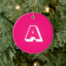Search for letter christmas tree decorations Cute