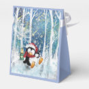 Search for penguin favour boxes Merry christmas