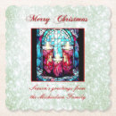 Search for stained glass coasters Vibrant